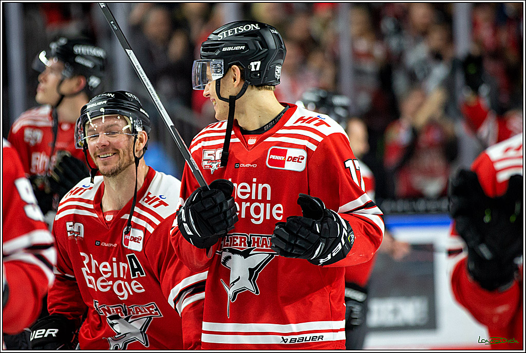 PENNY DEL; Koelner Haie- Duesseldorfer EG; Koeln, 02.01.2023